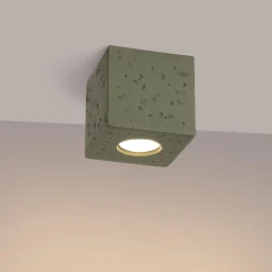 Plafon QUAD beton zielona oliwka (SL.1845) - Sollux Lighting
