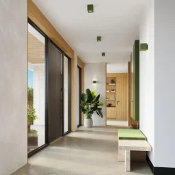 Plafon QUAD beton zielona oliwka (SL.1845) - Sollux Lighting