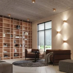 Plafon QUAD naturalne drewno (SL.0493) - Sollux