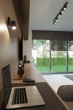 Plafon RING 2 czarny (SL.0092) - Sollux