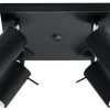 Plafon RING 4 czarny (SL.0094) - Sollux
