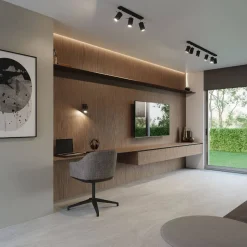 Plafon RING 3L czarny (SL.0093) - Sollux