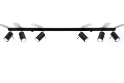 Plafon RING 6L czarny (SL.0334) - Sollux