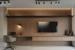 Plafon RING 6L czarny (SL.0334) - Sollux