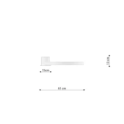 Plafon RIO 55 beżowy LED 4000K (TH.370) - Thoro Lighting