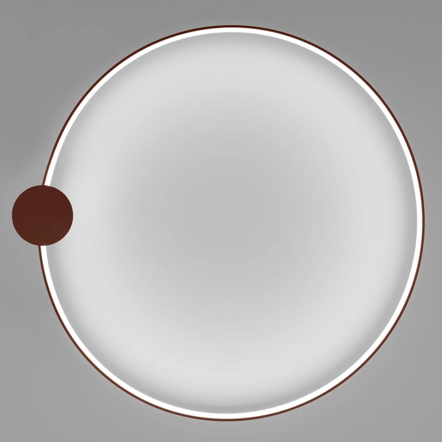 Plafon RIO 110 ochra czerwona LED 4000K (TH.416) - Thoro Lighting