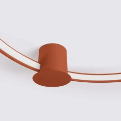 Plafon RIO 78 ochra czerwona LED 4000K (TH.415) - Thoro Lighting