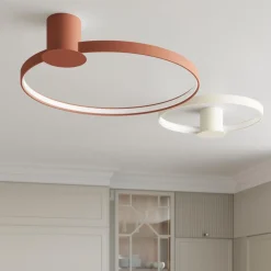 Plafon RIO 55 ochra czerwona LED 3000K (TH.411) - Thoro Lighting