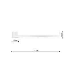 Plafon RIO 110 ochra czerwona LED 3000K (TH.413) - Thoro Lighting