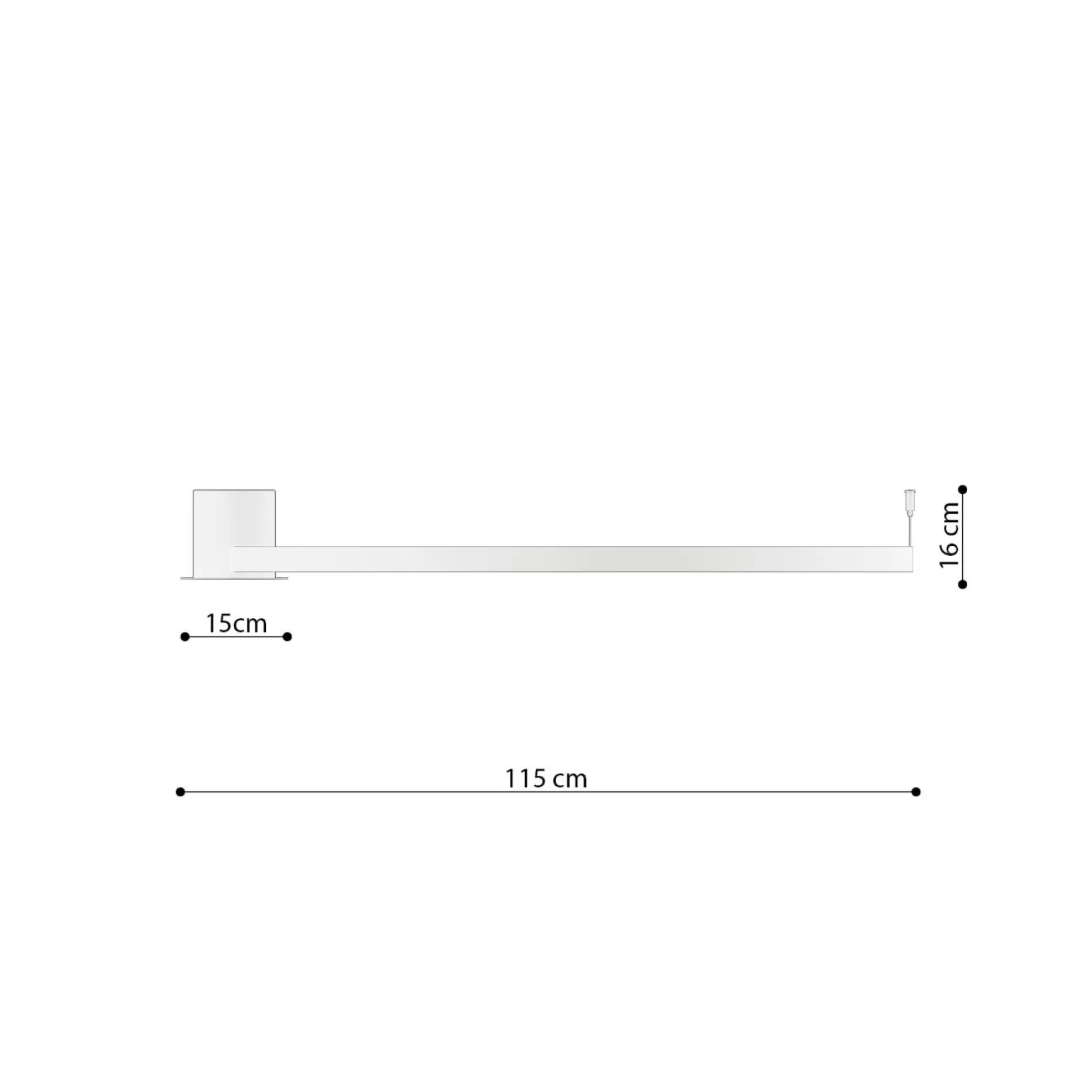 Plafon RIO 110 zielony oliwkowy LED 3000K (TH.391) - Thoro Lighting