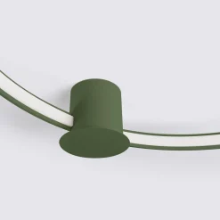 Plafon RIO 110 zielony oliwkowy LED 4000K (TH.394) - Thoro Lighting