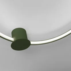 Plafon RIO 110 zielony oliwkowy LED 4000K (TH.394) - Thoro Lighting