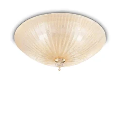 Plafon Shell PL6 kol. bursztynowy (140193) Ideal Lux