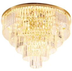 Plafon sufitowy SPLENDORE złoty 80 cm (DN915-80) - Step into Design