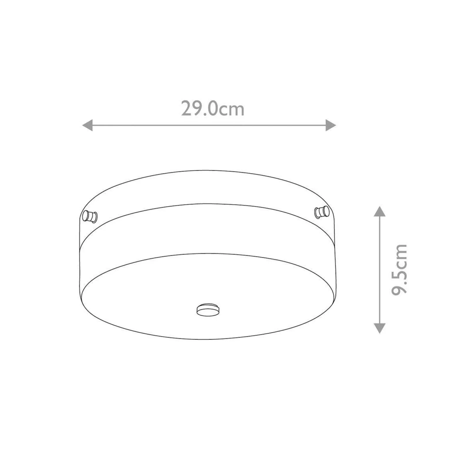 Plafon Tamar (TAMAR-F-L-PG) - Elstead Lighting