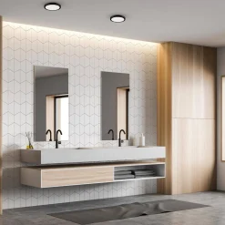 Plafon Vera 18W 4000K Czarny IP65 (EKP0471) - Eko-Light