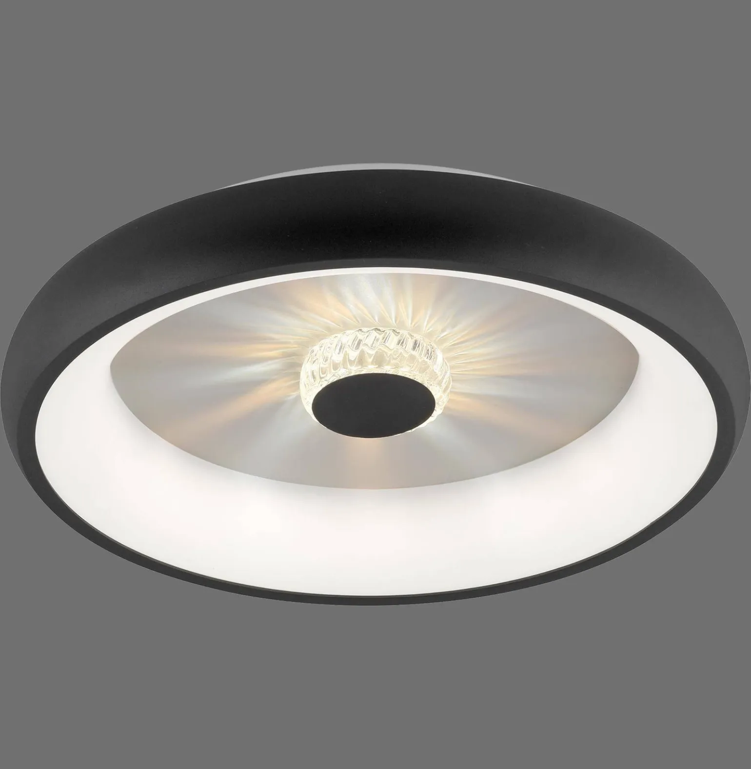 Plafon VERTIGO ceiling light black body (14384-18) - Paul Neuhaus
