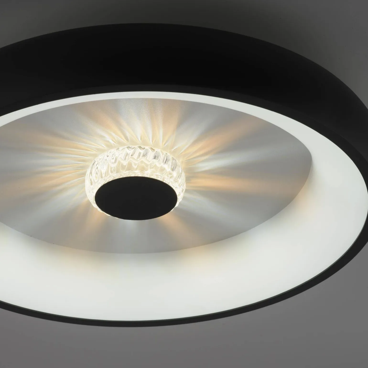 Plafon VERTIGO ceiling light black body (14384-18) - Paul Neuhaus