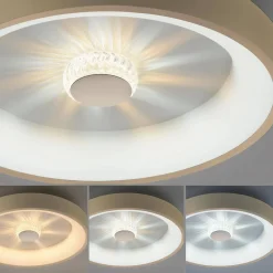 Plafon VERTIGO ceiling light brass matt body (14384-60) - Paul Neuhaus