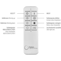 Plafon VERTIGO ceiling light brass matt body (14384-60) - Paul Neuhaus