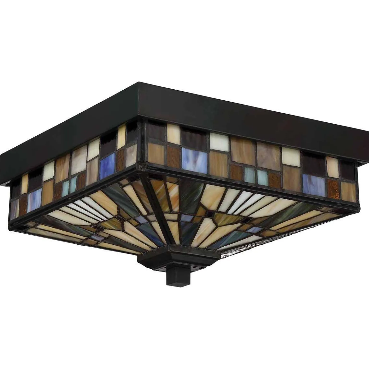 Plafon w stylu Art Deco Inglenook (QZ-INGLENOOK-F) - Elstead Lighting