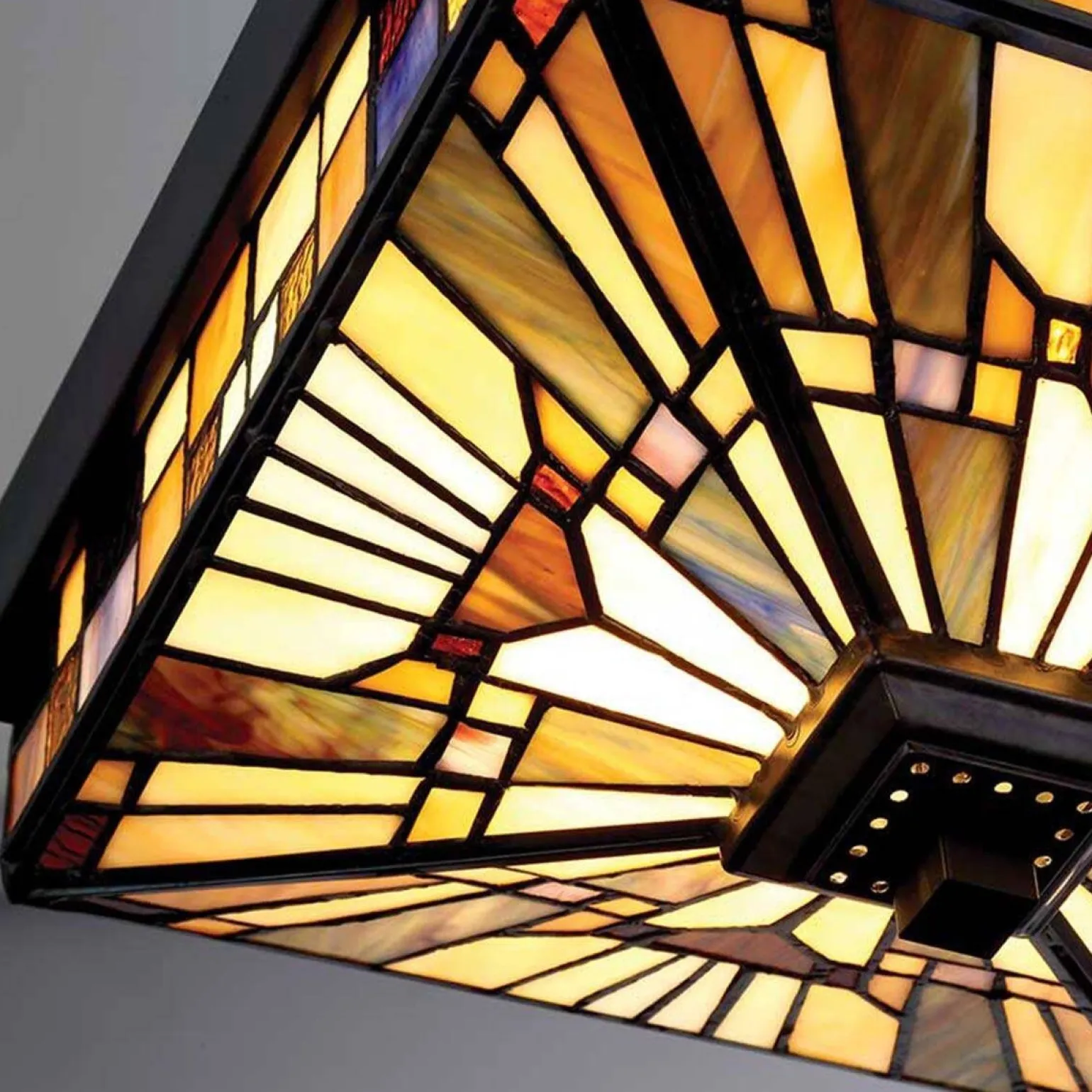 Plafon w stylu Art Deco Inglenook (QZ-INGLENOOK-F) - Elstead Lighting