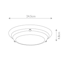 Plafon Welland (WELLAND-F-S-PB) - Elstead Lighting