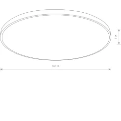 Plafon wewnętrzny AGNES ROUND LED PRO (10981) - Nowodvorski