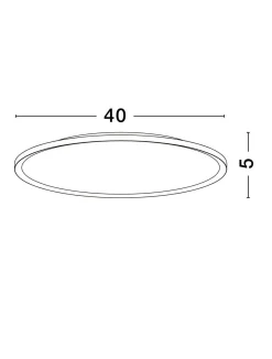 Plafon wewnętrzny ANTONIO (LE44883) - Luces Exclusivas