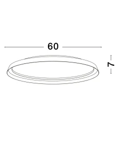 Plafon wewnętrzny BATALLAS (LE44793) - Luces Exclusivas