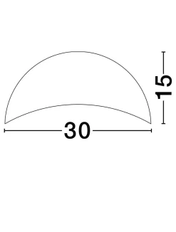 Plafon wewnętrzny GUANIPA (LE44900) - Luces Exclusivas