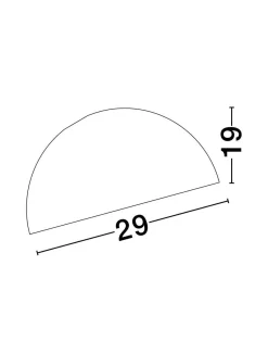 Plafon wewnętrzny IRONCOLLO (LE44906) - Luces Exclusivas