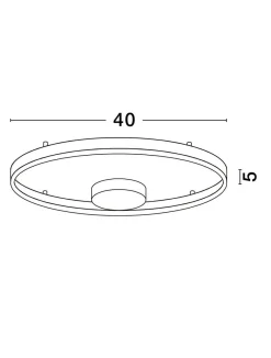 Plafon wewnętrzny SULLANA (LE44870) - Luces Exclusivas