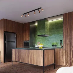 Plafon WINX 2 czarny/miedź (SL.1375) - Sollux Lighting