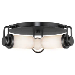 Plafon Wynwood - 3 źródła światła - Miejski brąz (QN-WYNWOOD-F-UBZ) - Quintiesse