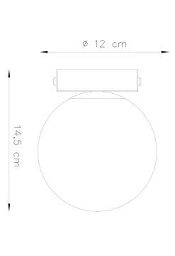 Plafon YOLI 1 biały (SL.1146) - Sollux