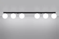 Plafon YOLI 6 czarny (SL.1155) - Sollux