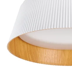 Plafon z efektownym kloszem FRILL LED biały 45 cm (ST-DL6487-C-WH) - Step into Design