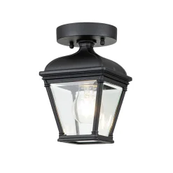 Plafon zewnętrzny Bayview (BAYVIEW-PORCH-BK) - Elstead Lighting