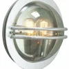 Plafon zewnętrzny BREMEN 630 GALVANIZED E27 LED 9W CLEAR LAMPSHADE Norlys
