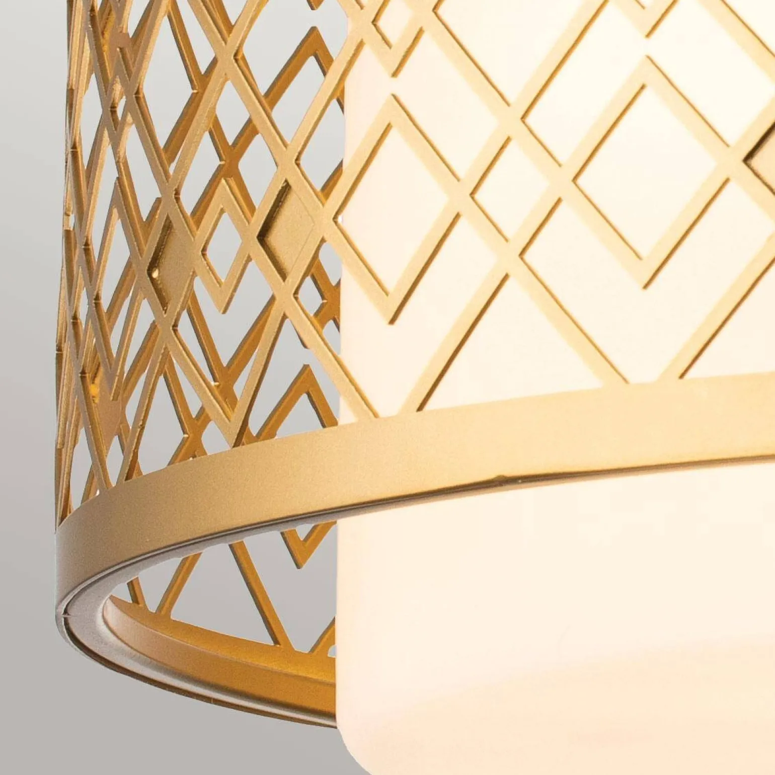 Plafon Ziggy (ZIGGY-F-M-LG) - Elstead Lighting