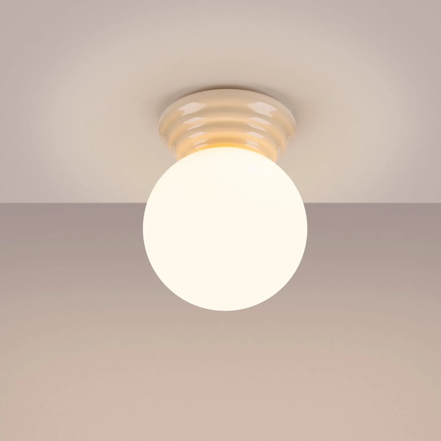 Plafon ZORI beżowy IP44 (SL.1897) - Sollux Lighting