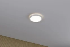 Plafoniera ATRIA SHINE LED Backlight z czujnikiem 11W okrągła 190mm 850lm 4000K IP44 230V biały / tworzywo sztuczne (PL71183) - PAULMANN