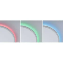 Plafoniera ATRIA SHINE LED Backlight RGB+W 19W 1500lm okragłą 290mm 3000K-6500K 230V biały / tworzywo sztuczne (PL71191) - PAULMANN