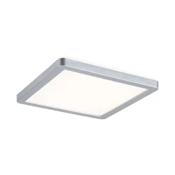 Plafoniera ATRIA SHINE LED Backlight 11.2W 900lm 190x190mm 3000K 230V chrom matowy / tworzywo sztuczne (PL70993) - PAULMANN