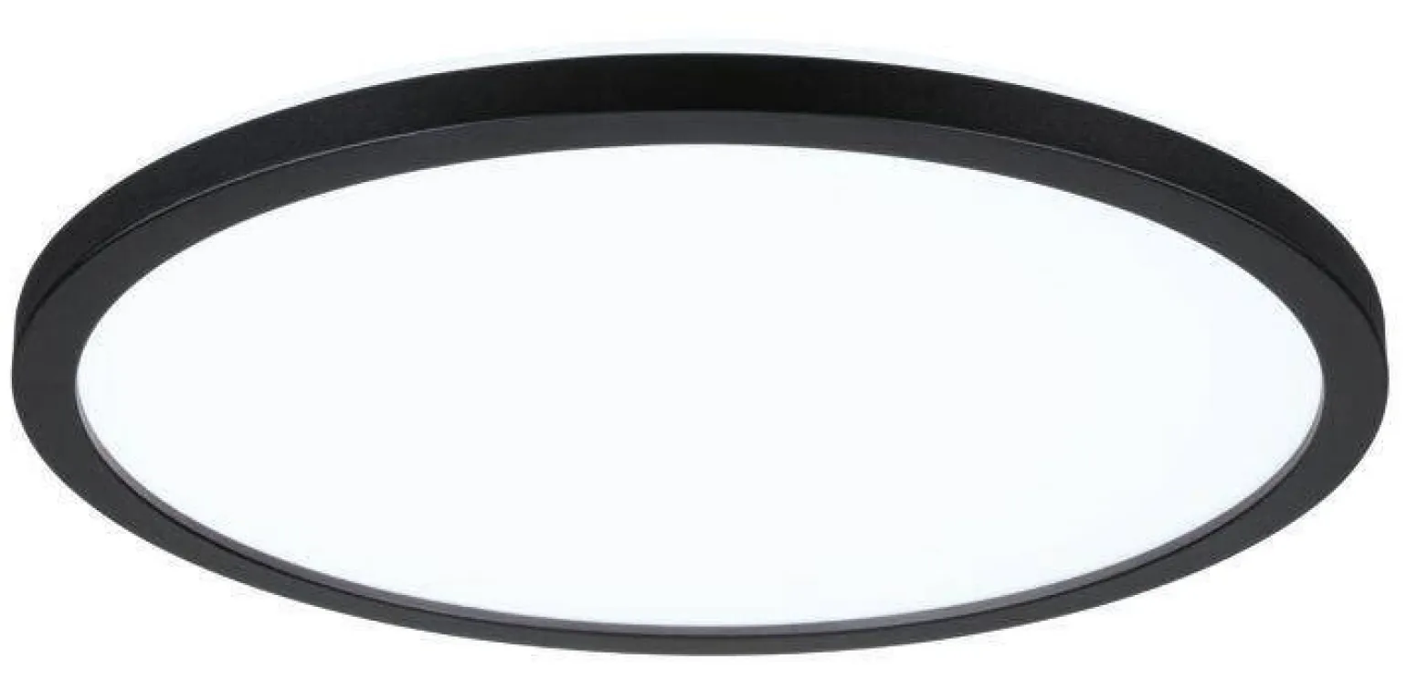 Plafoniera ATRIA SHINE LED Backlight 16W 1600lm okrągła 293mm 4000K 230V czarny matowy / tworzywo sztuczne (PL71012) - PAULMANN