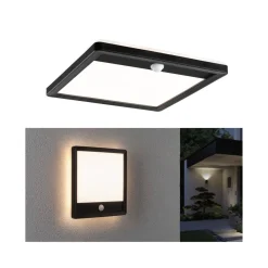 Plafoniera LAMINA LED 14.5W kwadratowa PIR 3000K IP44 230V czarny / tworzywo sztuczne (PL94665) - PAULMANN