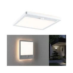 Plafoniera LAMINA LED 14.5W kwadratowa PIR 3000K IP44 230V biały / tworzywo sztuczne (PL94663) - PAULMANN