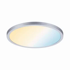 Plafoniera VariFit AREO LED DIM SM Zigbee 16W 1400lm 3000-6500K okrągła 230mm IP44 230V chrom matowy / tworzywo sztuczne (PL93046) - PAULMANN