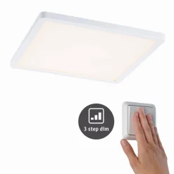 Plafoniera VariFit AREO LED DIM 16W 1400lm 3000K 230x230mm IP44 230V biały matowy / tworzywo sztuczne (PL93054) - PAULMANN